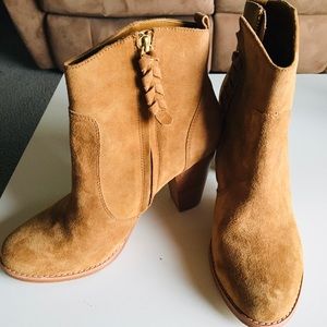 Joie leather ankle boots for women